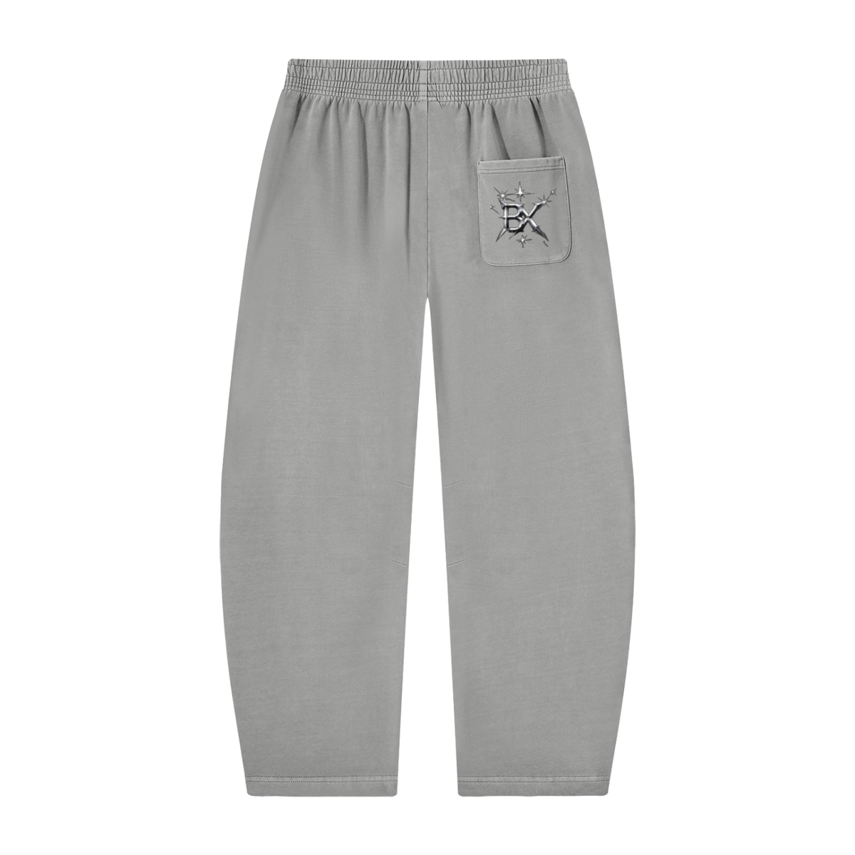BX  Vintage Washed Barrel Leg Sweatpants