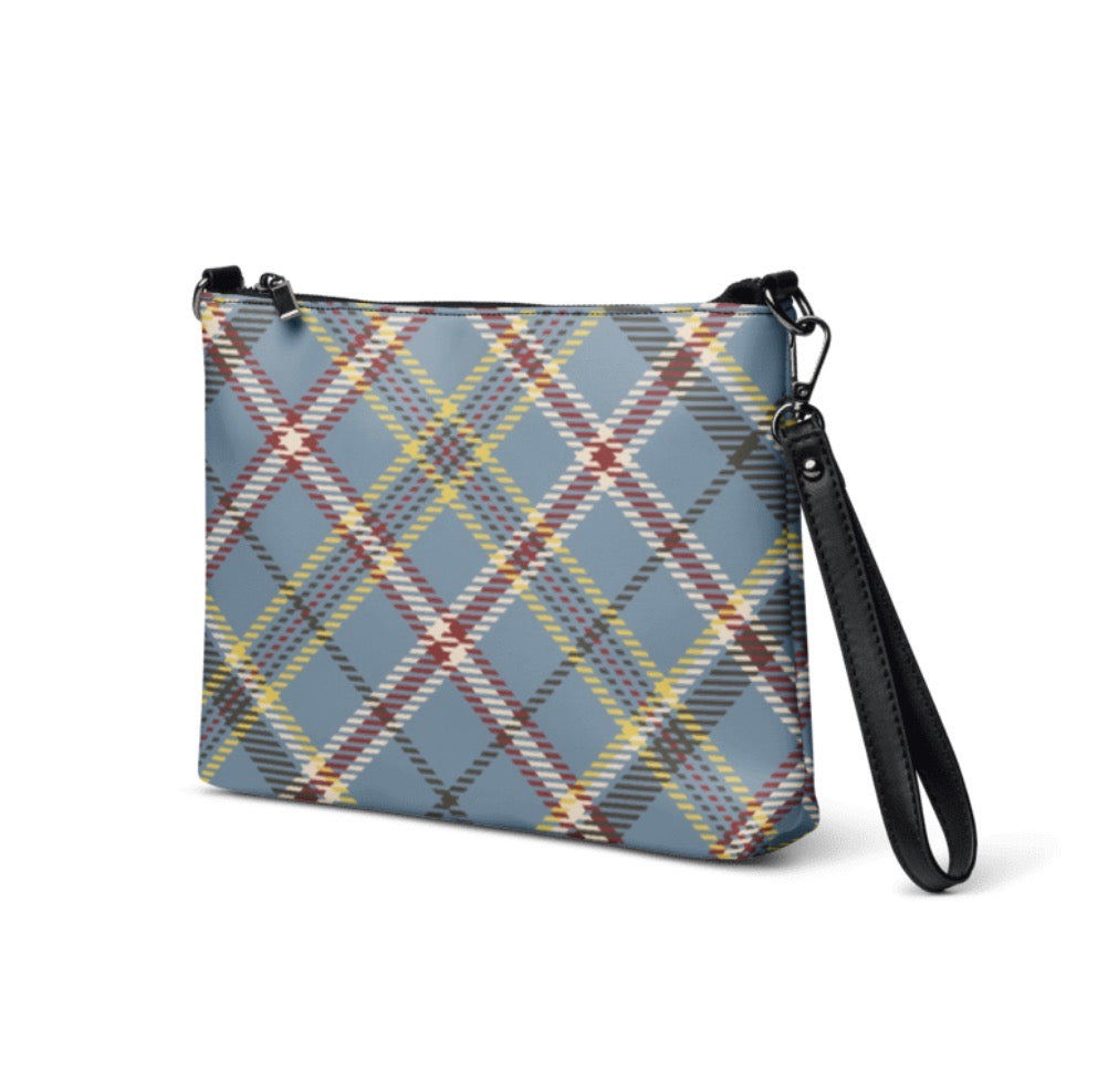 BX "Vintage Tartan" Luxury Oversized Clutch Pouch