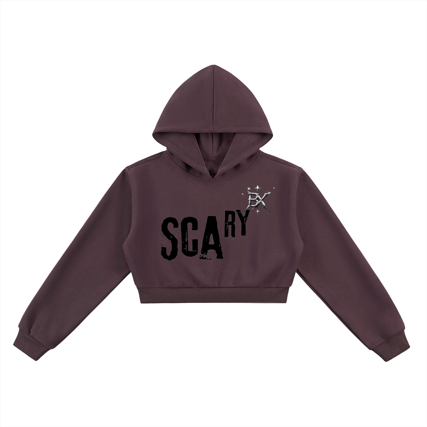BX “SCARY EDITION” CROPED Hoodie