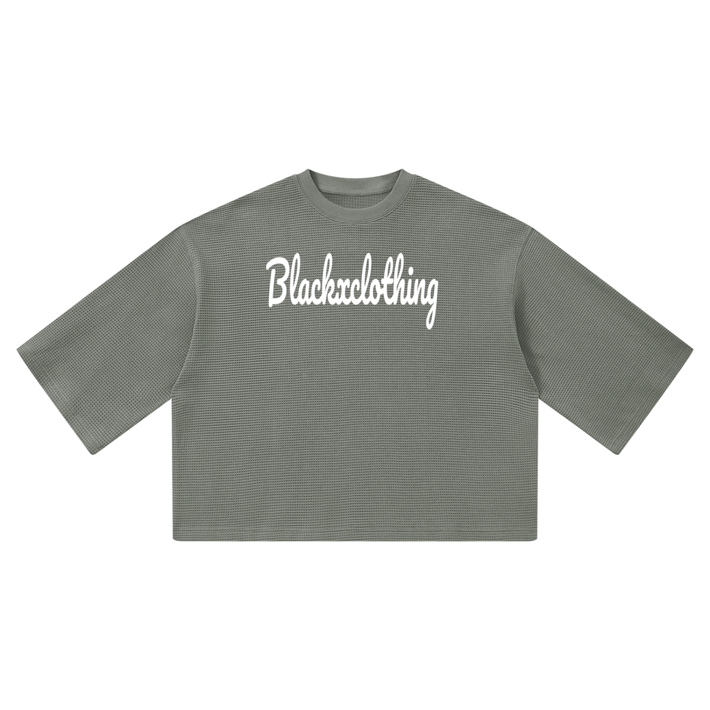 BX Waffle Boxy T-Shirt