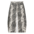 BX Snake Print Barrel Leg Pants
