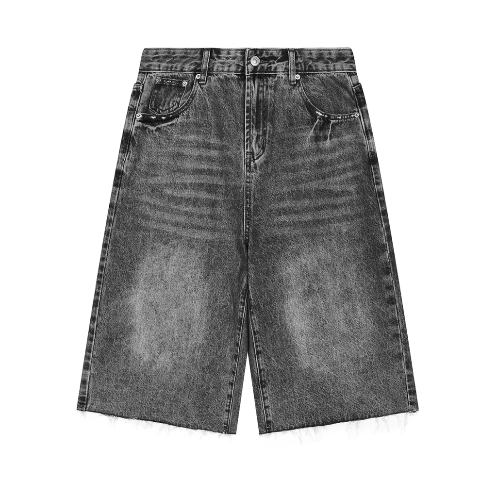 BX Wide Leg Denim Shorts
