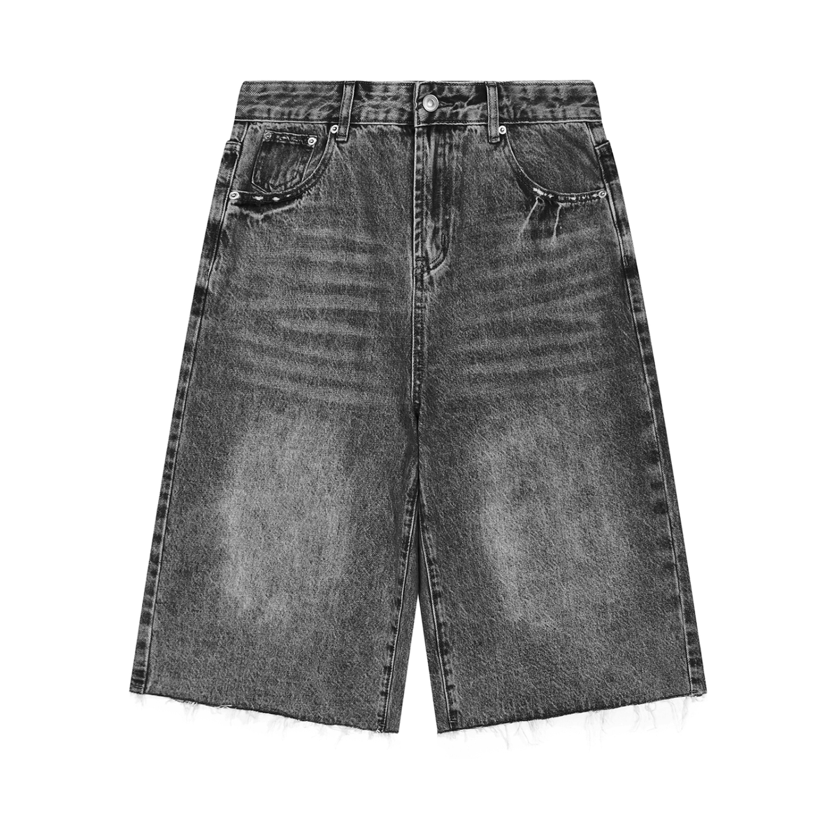 BX Wide Leg Denim Shorts