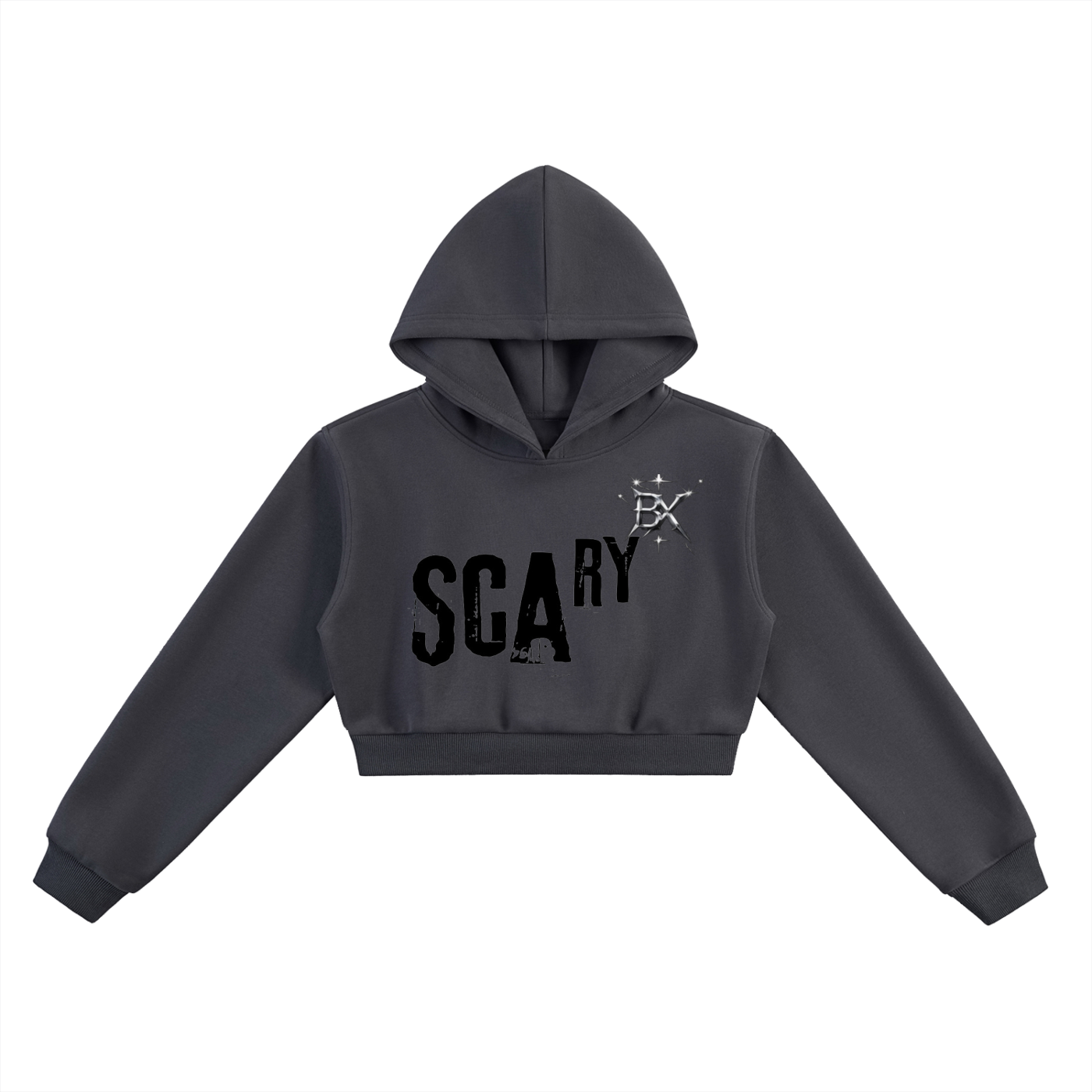 BX “SCARY EDITION” CROPED Hoodie