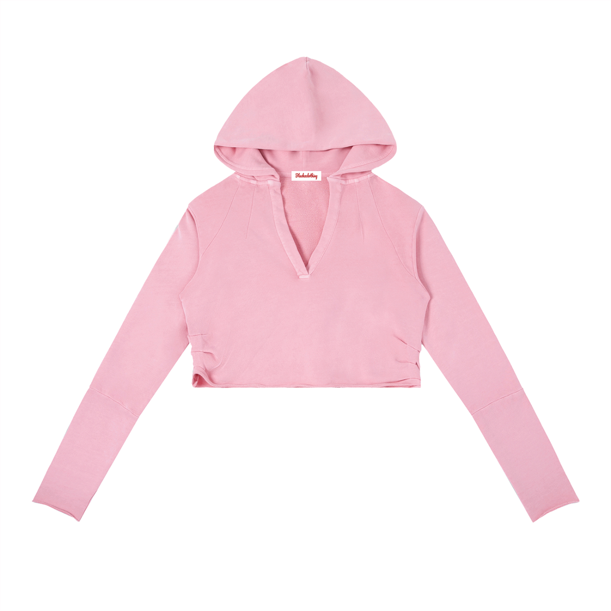BX Vintage Washed Raw Edge Hoodie