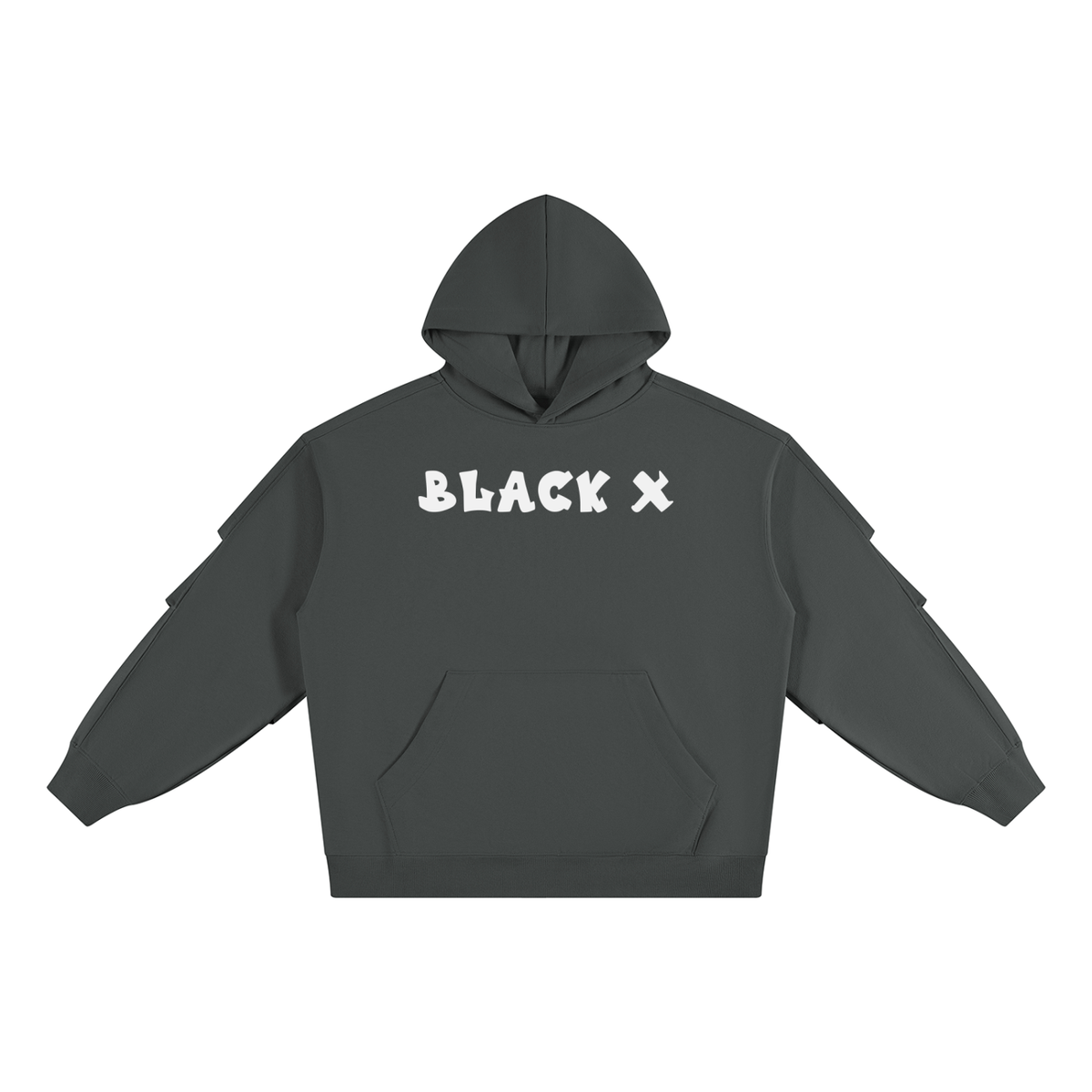 BX Ruched Sleeves Hoodie