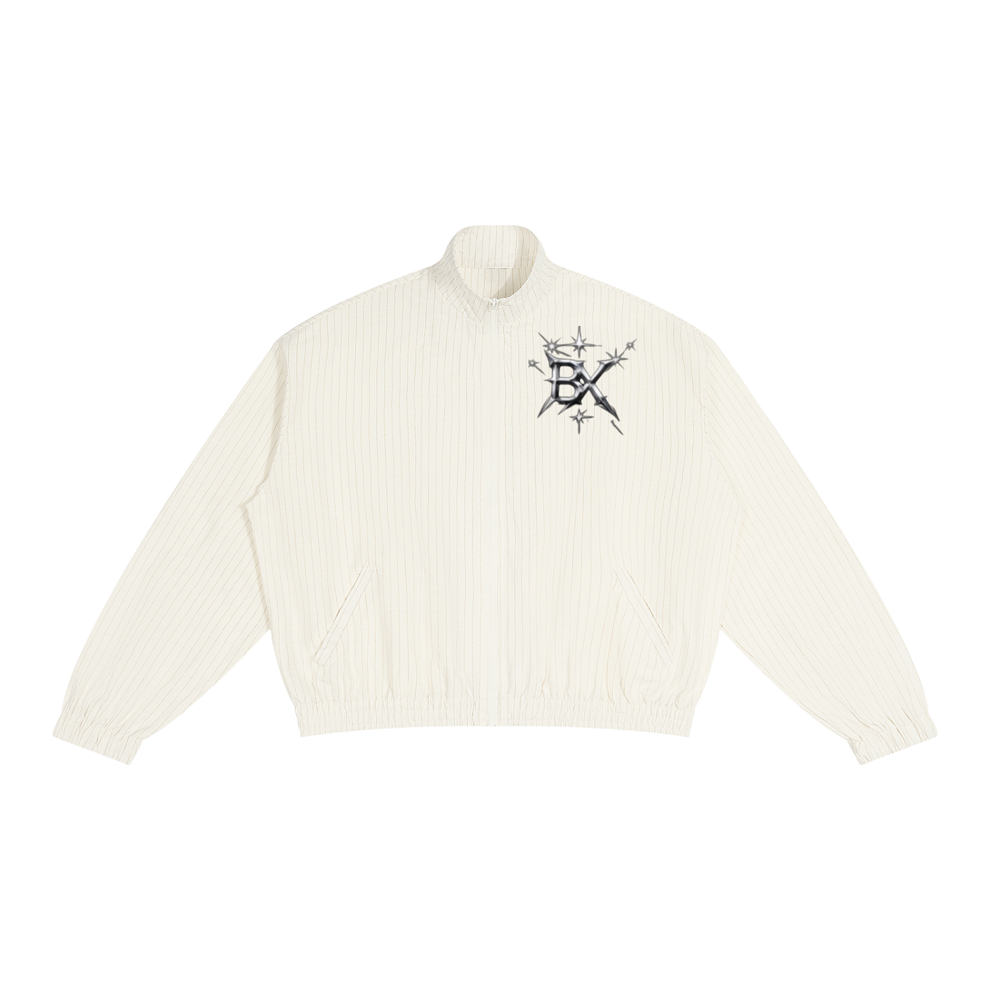 BX Striped Full-Zip Track Jacket