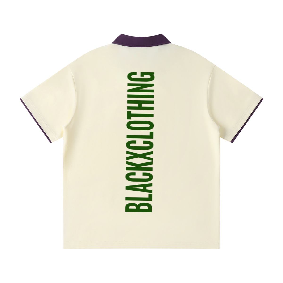 BX Contrast Collar Raglan Polo Shirt