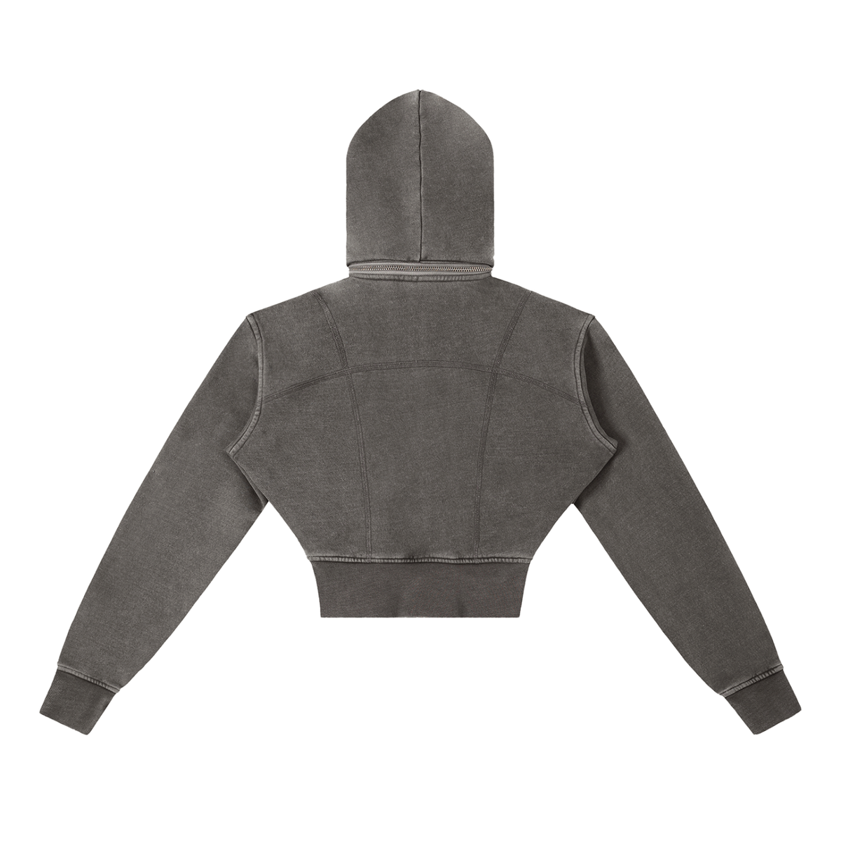 BX Cropped Fleece Hoodie
