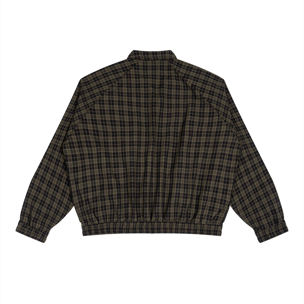 BX Unisex Plaid Full-Zip Track Jacket