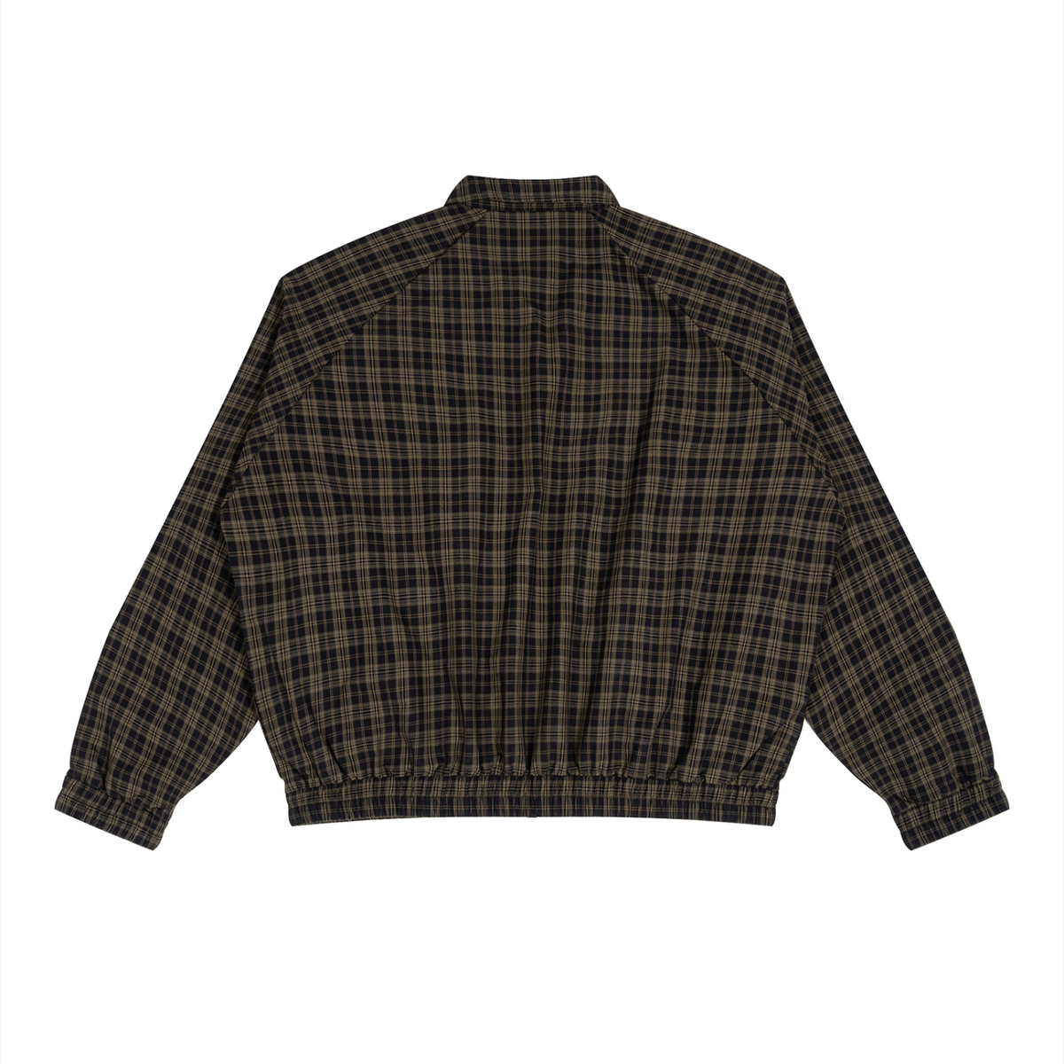 BX Unisex Plaid Full-Zip Track Jacket