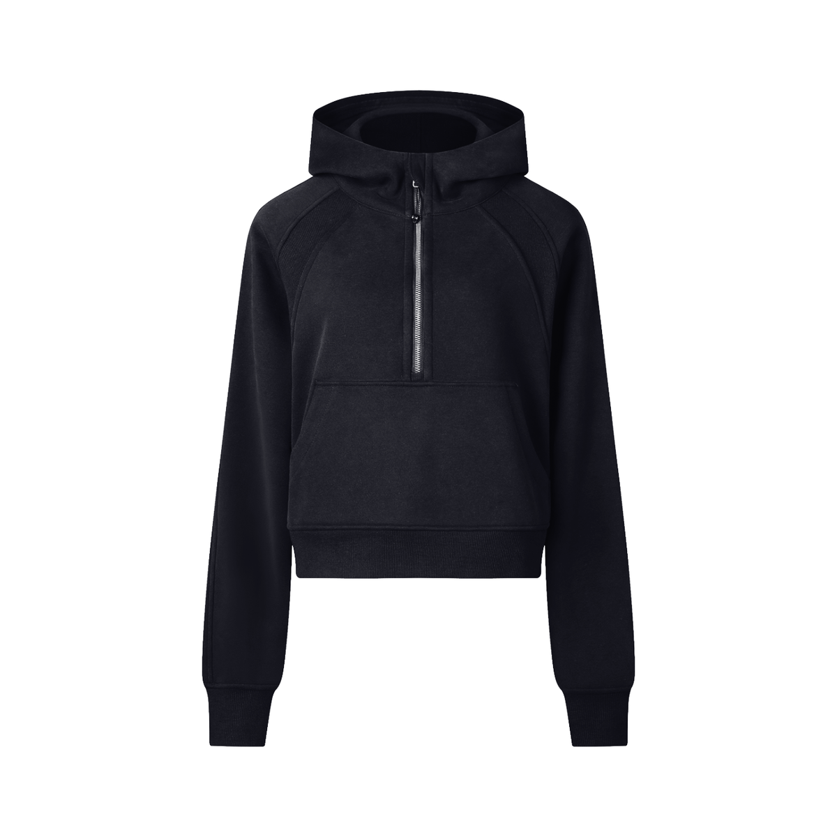 BX Cropped Half-Zip Hoodie