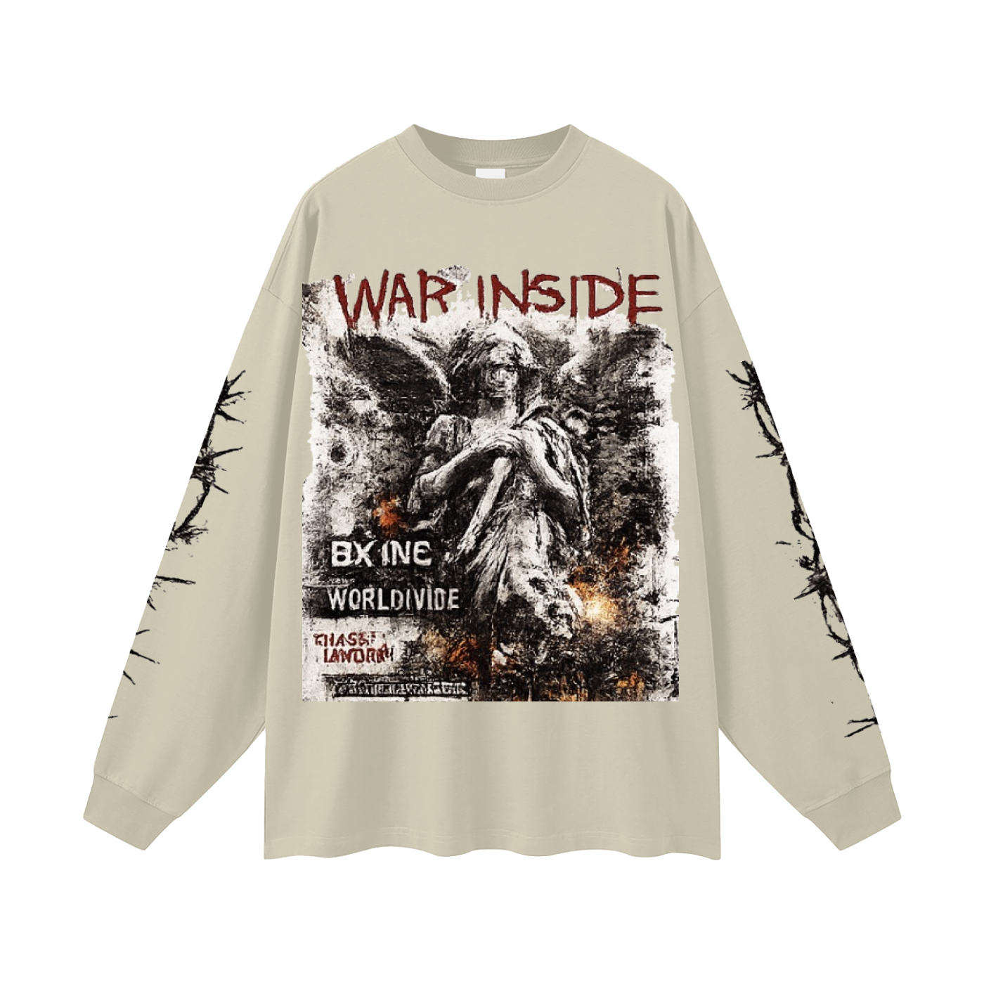 BX “WAR” Long Sleeve T-Shirt