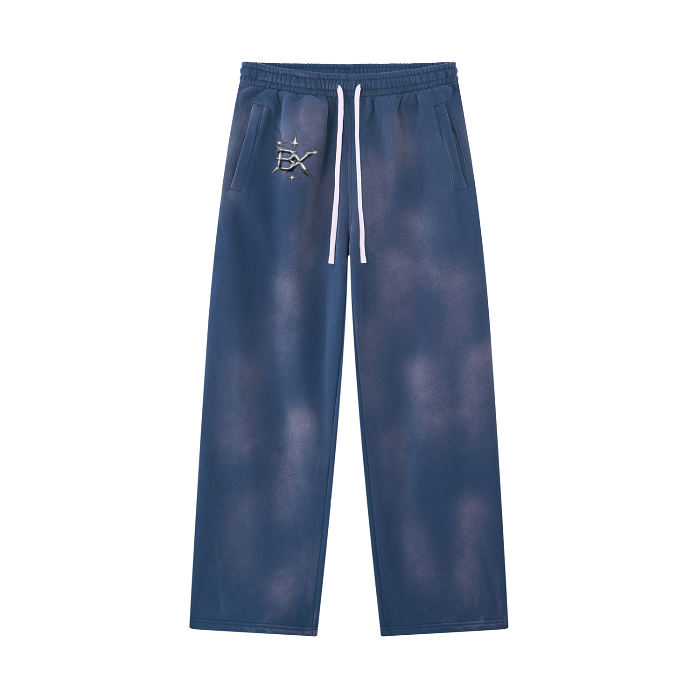 BX "Erosion-Core" Distressed Sweatpants
