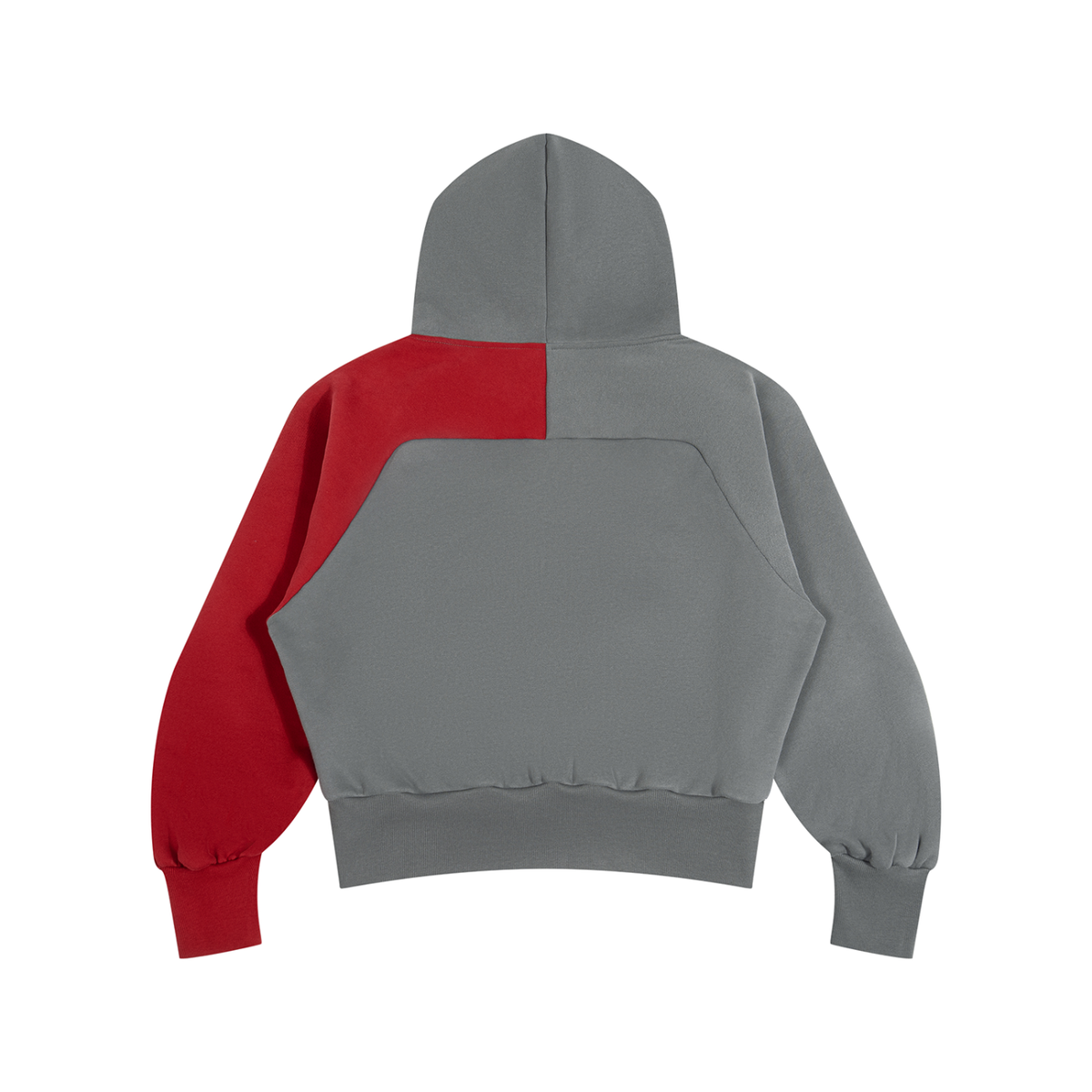 BX  Color-Block Fleece Hoodie