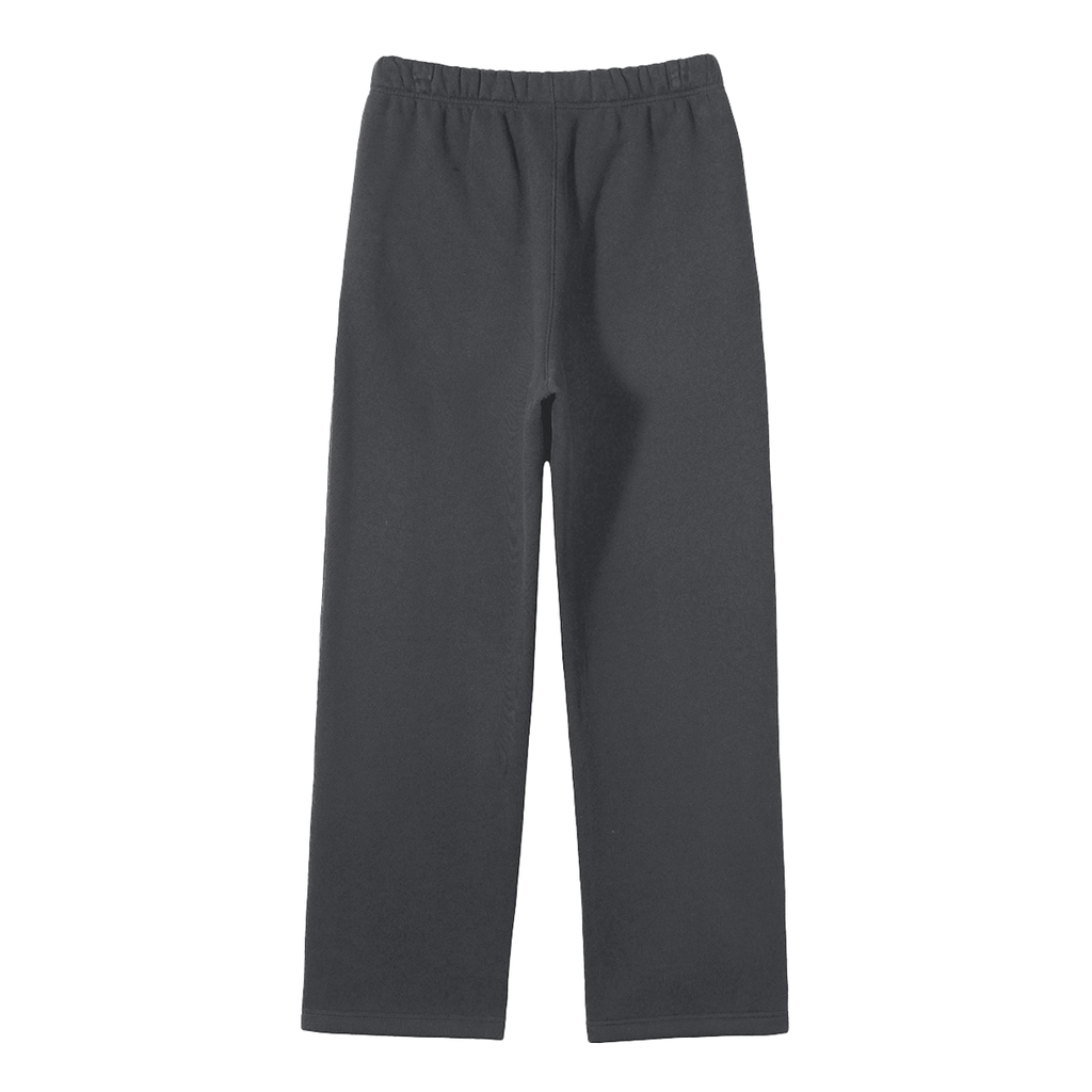 BX  Solid Color Fleece Straight Leg Pants