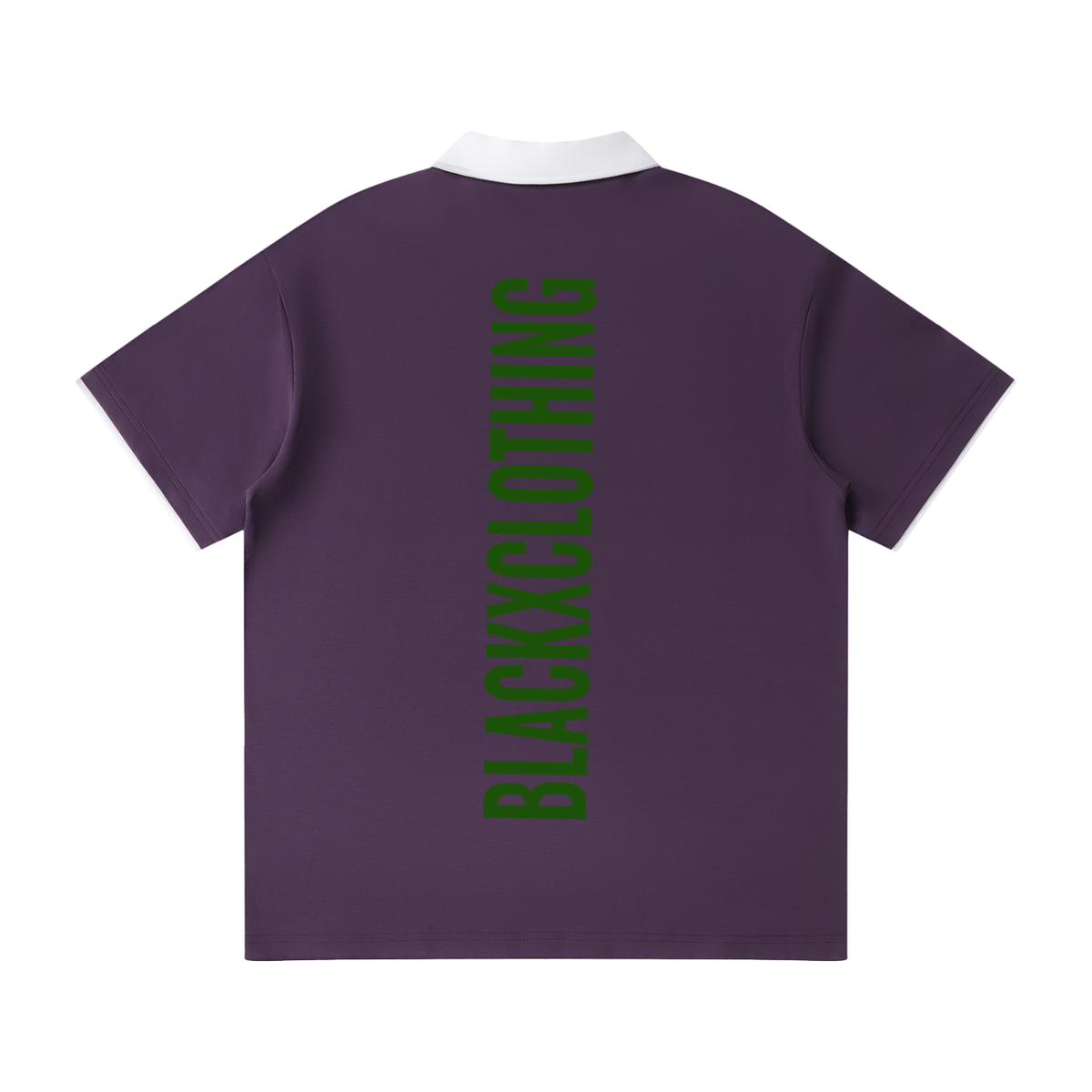 BX Contrast Collar Raglan Polo Shirt