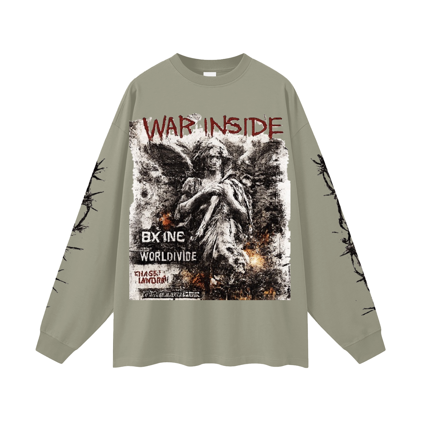BX “WAR” Long Sleeve T-Shirt