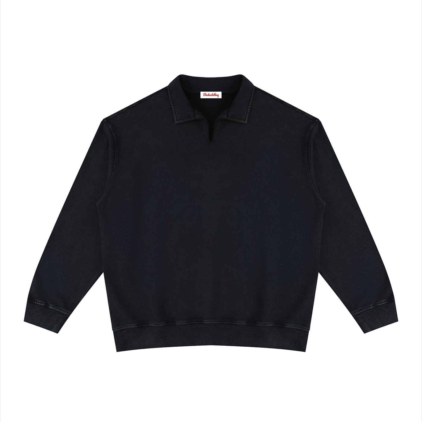 BX Vintage Wash Collared Sweatshirt