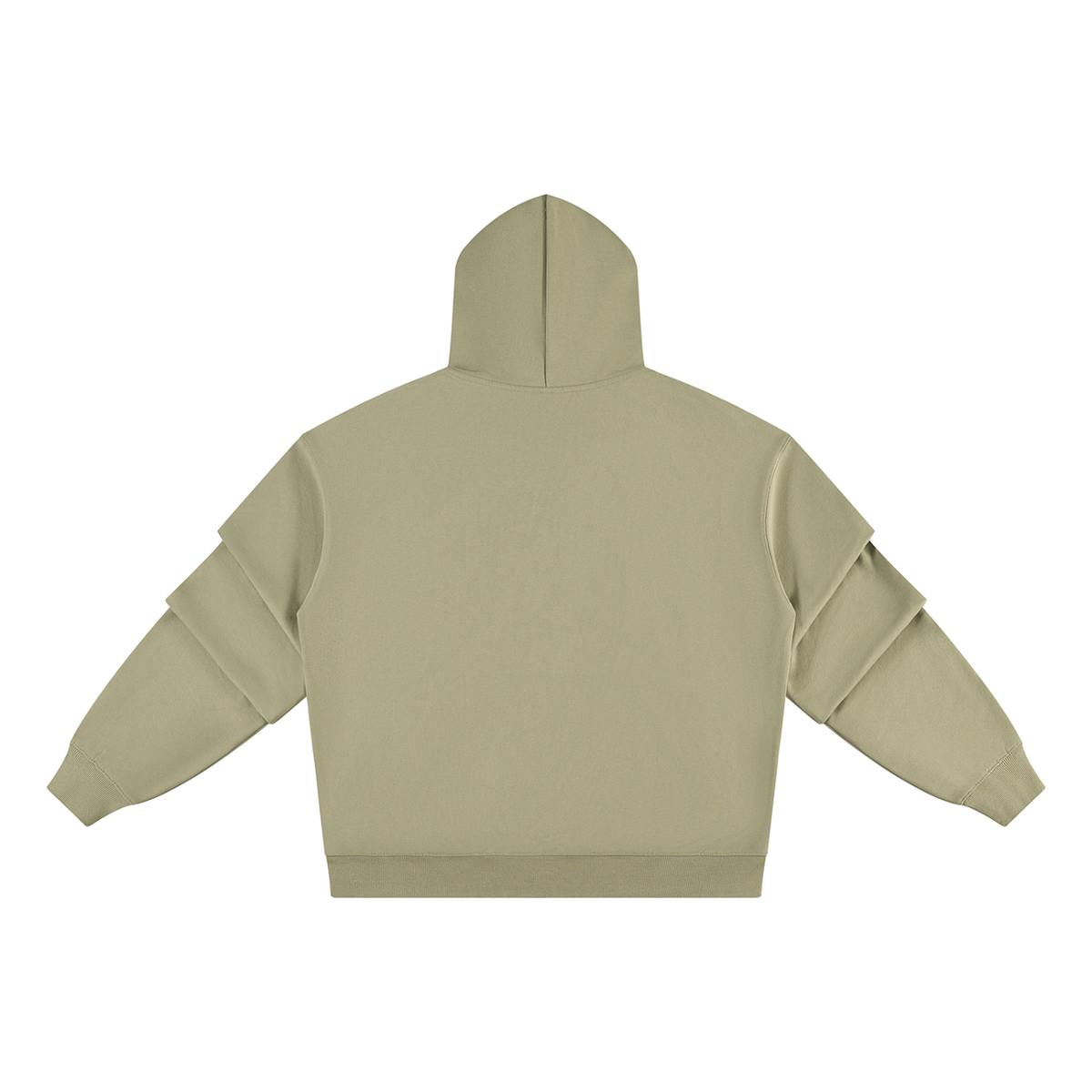BX “Graffiti” Ruched Sleeves Hoodie