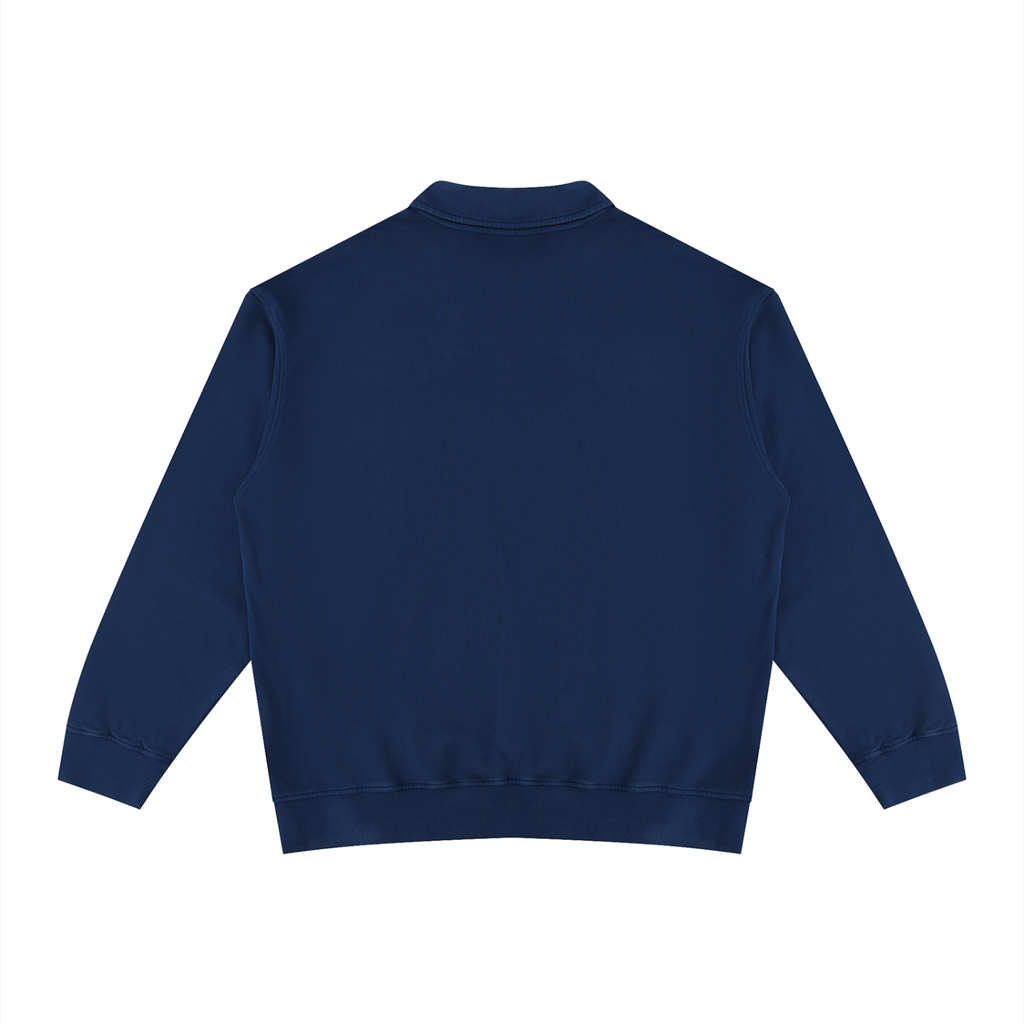 BX Vintage Wash Collared Sweatshirt