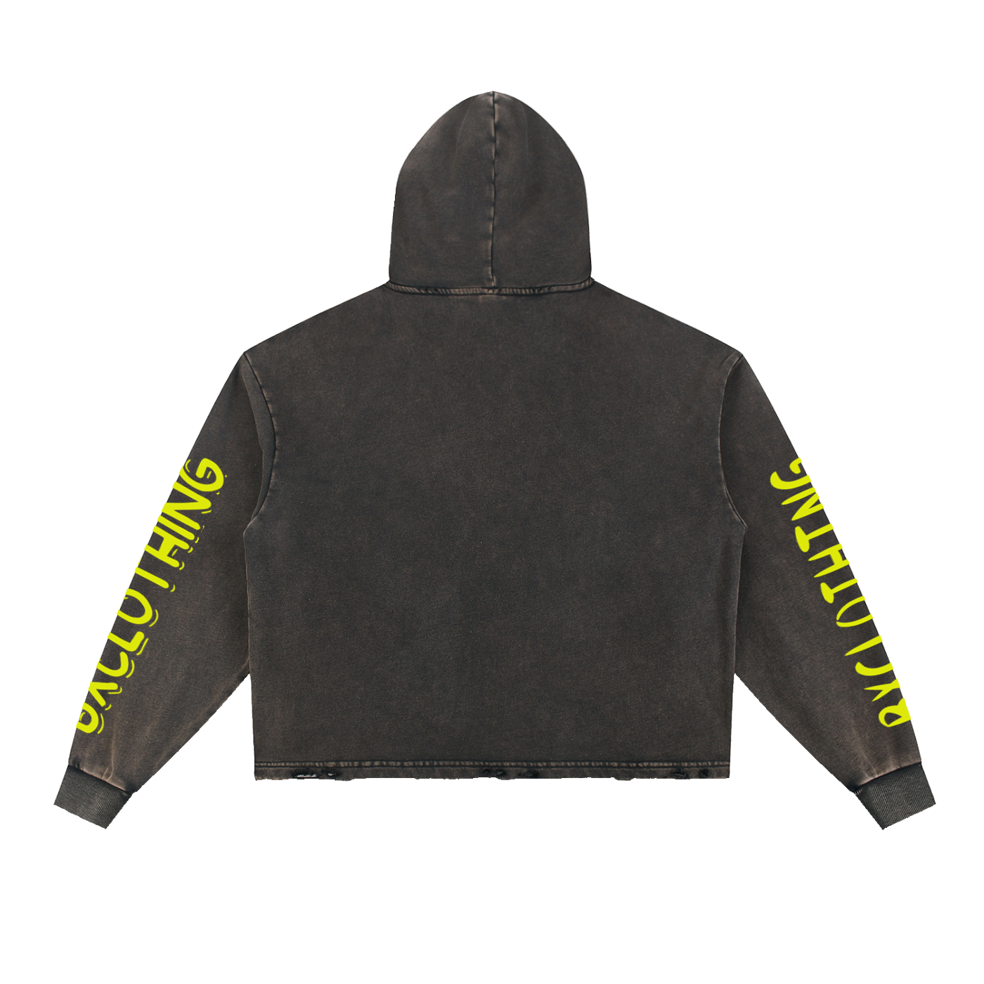 BX Frayed-Hem Hoodie