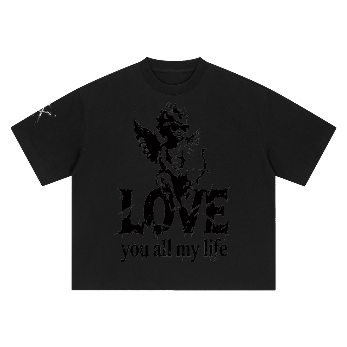 BX “NO LOVE” Oversized  T-Shirt