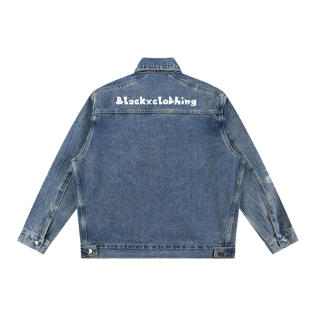BX Vintage Wash Zip Up Denim Jacket
