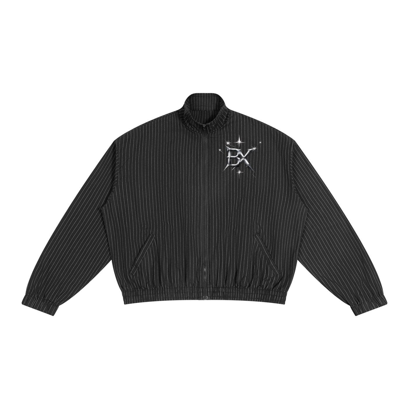 BX Striped Full-Zip Track Jacket