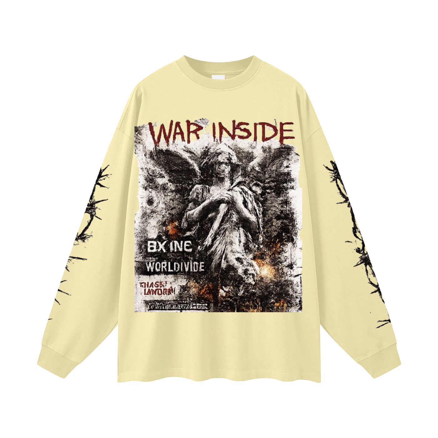 BX “WAR” Long Sleeve T-Shirt