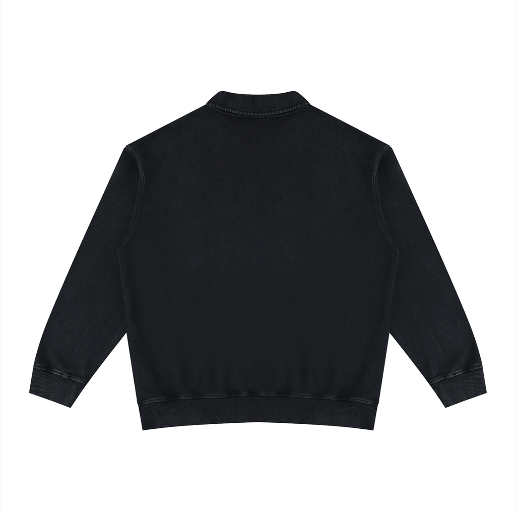 BX Vintage Wash Collared Sweatshirt