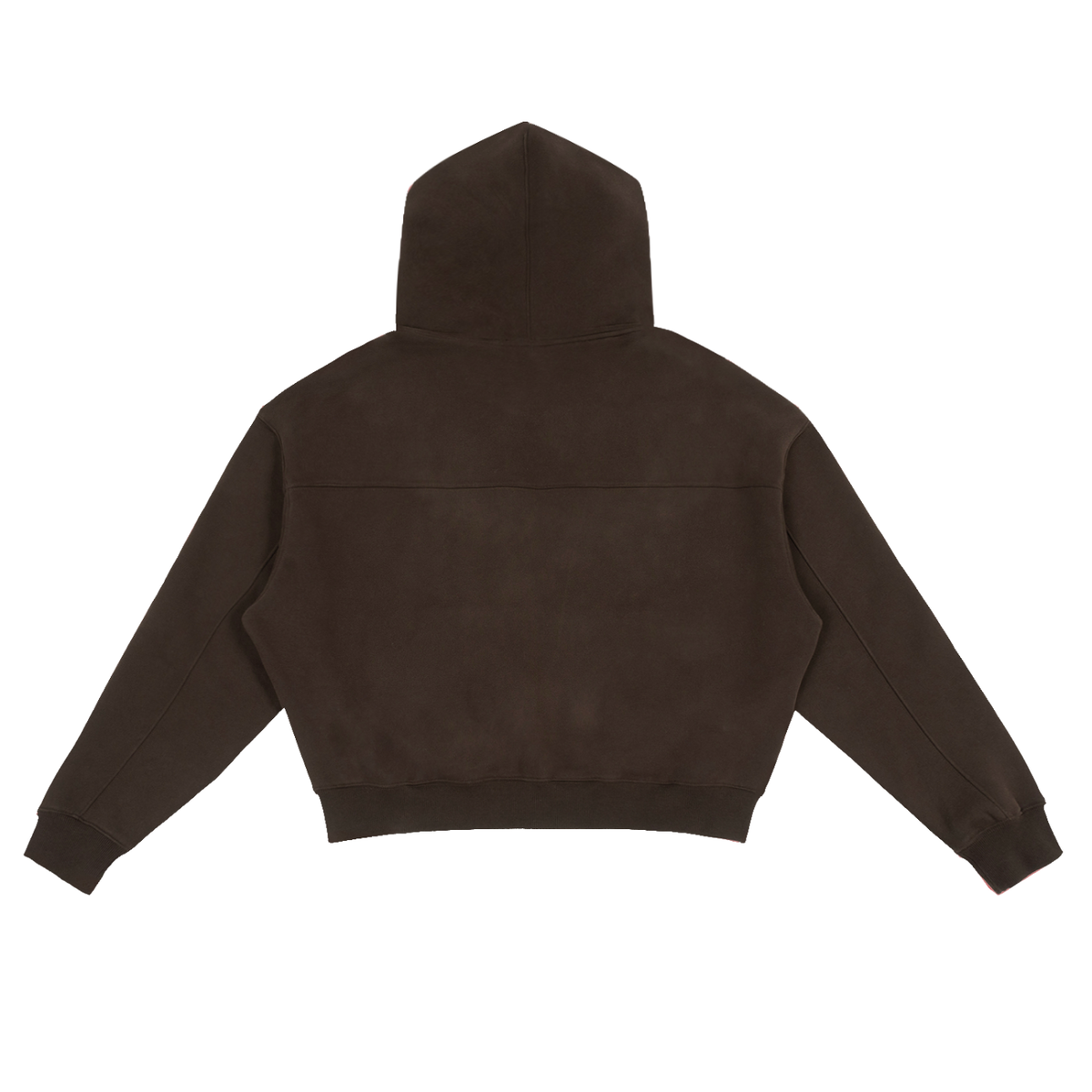 Bx Fleece zip-Up Boxy Hoodie