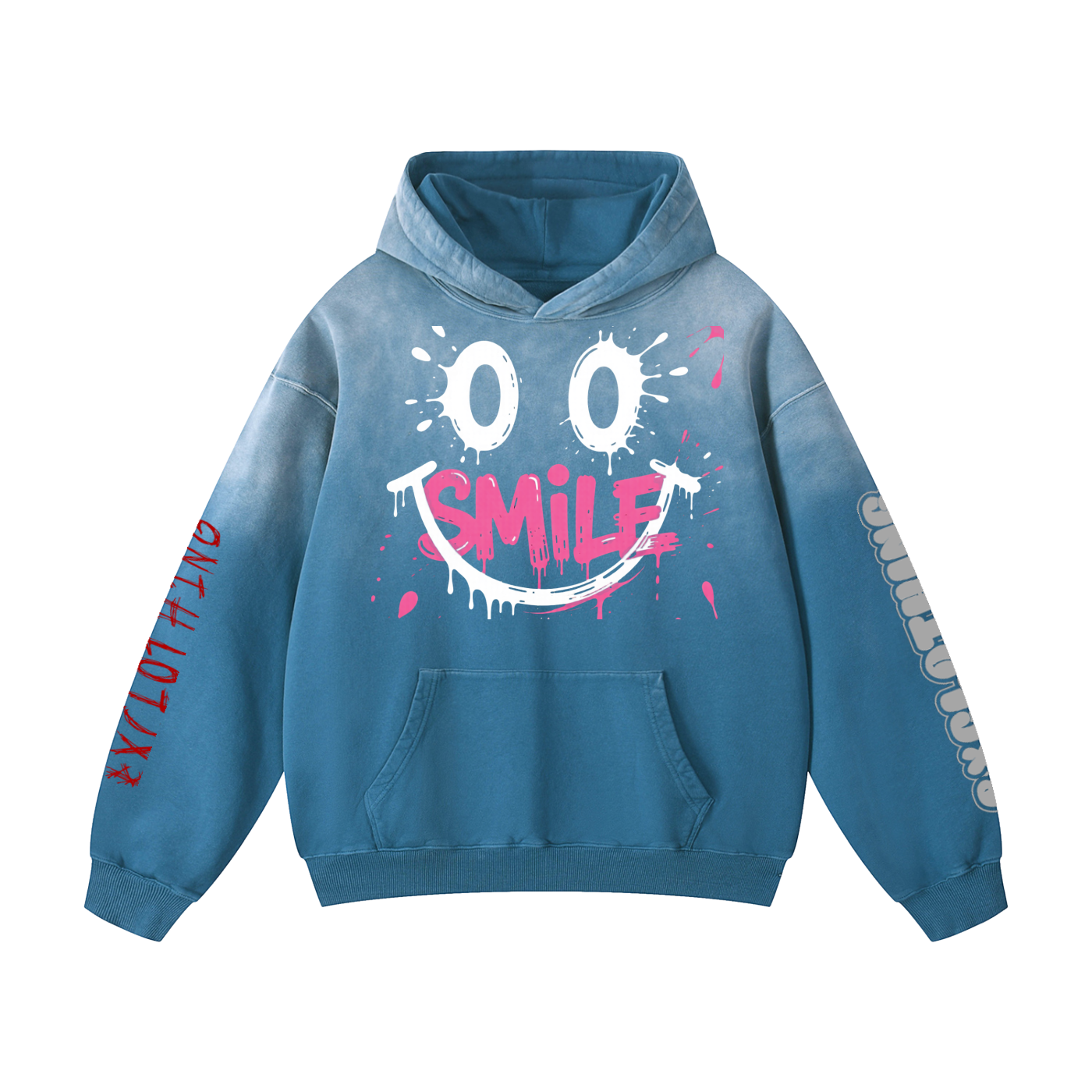 BX ROYAL DRIP OVERSIZED HOODIE