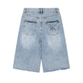 BX Wide Leg Denim Shorts
