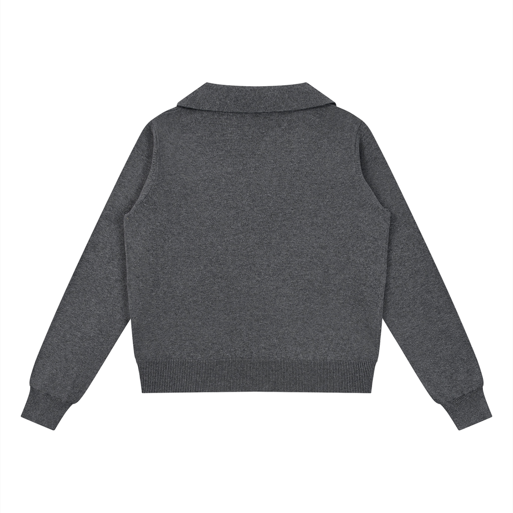 BX Collared Pullover Knit Sweater