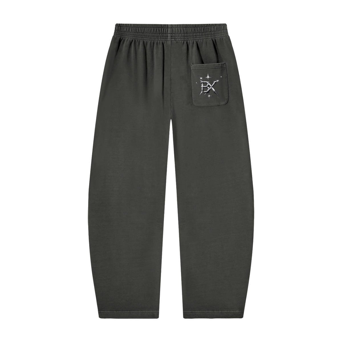 BX  Vintage Washed Barrel Leg Sweatpants