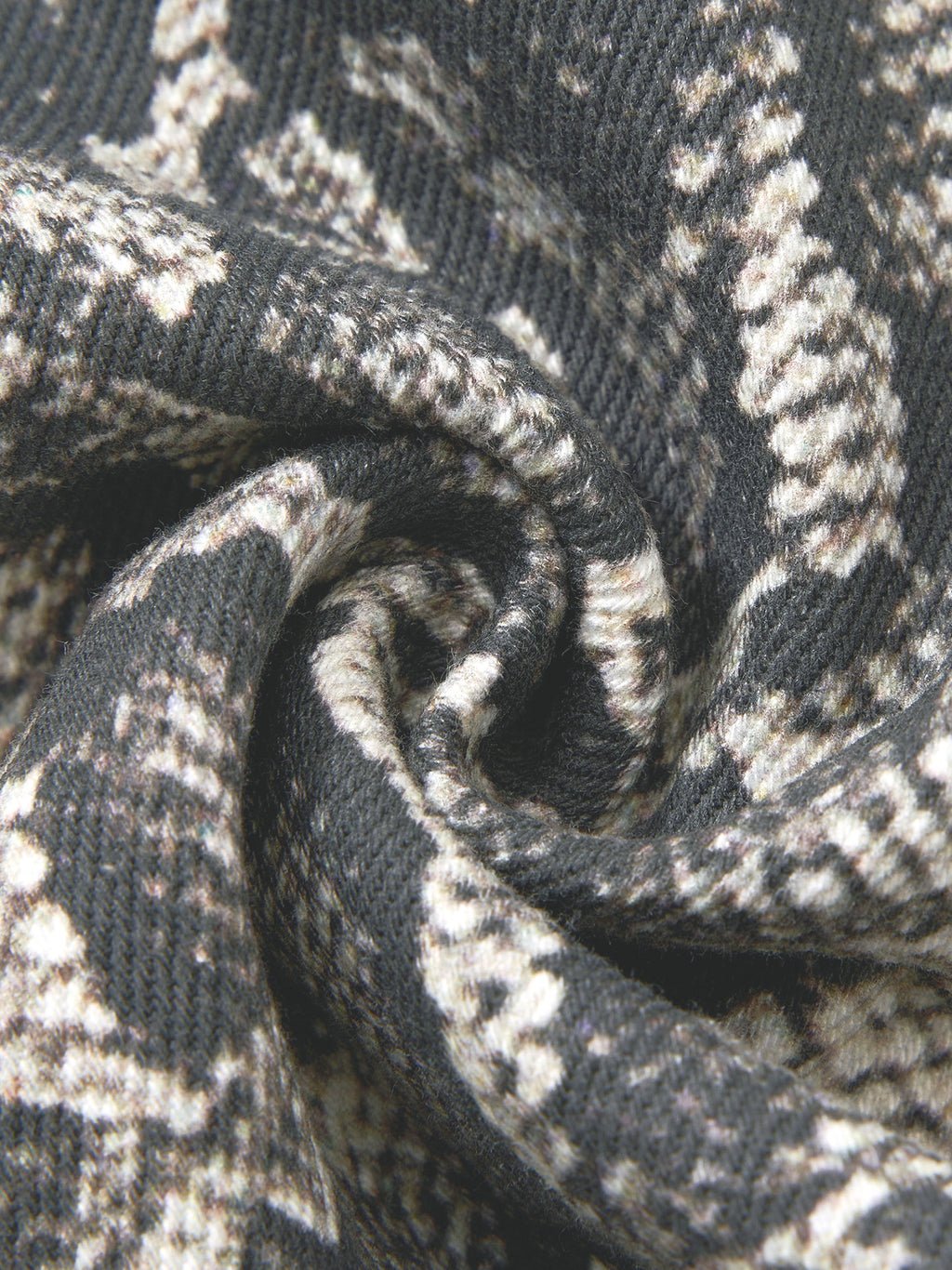 BX Snake Print Barrel Leg Pants