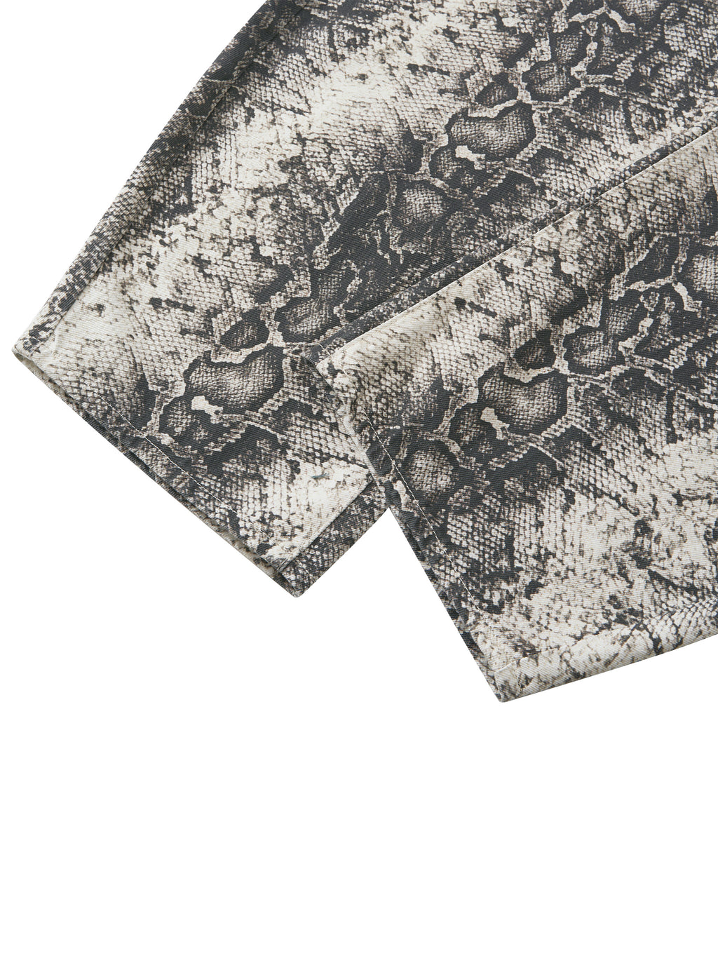 BX Snake Print Barrel Leg Pants